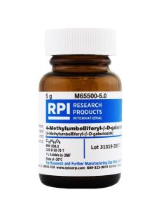 RPI 4-Methylumbelliferyl-Β-D-Galactopyranoside [4-Methylumbelliferyl-Β-D-Galactoside], 5 Grams