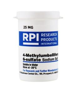 RPI 4-Methylumbelliferyl-Β-D-Galactopyranoside-6-SuLfate, Sodium Salt, 25 Milligrams
