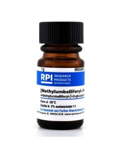 RPI 4-Methylumbelliferyl-B-D-Glucopyranoside Monohydrate [Methylumbelliferyl-B-D-Glucoside], 1 Gram