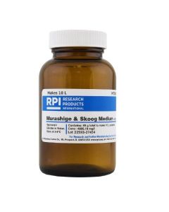 RPI Murashige & Skoog Medium With Mes Buffer And Vitamins, 49 Grams Of Powder, Makes 10 Liters Of Solution