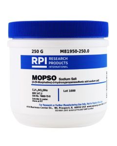 RPI Mopso Sodium Salt, 250 G