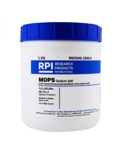 RPI Mops, Sodium Salt [3-(N-Morpholino)-PropanesuLfonic Acid Sodium Salt], 1 Kilogram