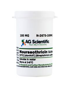 AG Scientific Nourseothricin Sulfate, 100 MG