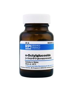 RPI N-Octylglucoside [N-Octyl-B-D-Glucopyranoside], 25 Grams