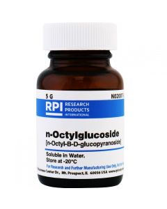 RPI N-Octylglucoside [N-Octyl-B-D-Glucopyranoside], 5 Grams