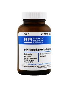 RPI Npg [P-Nitrophenyl-Β-D-Glucuronide], 50 Grams