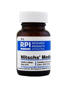 RPI Nitschs Medium, Powder, Makes 5