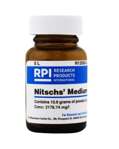 RPI Nitschs Medium With Vitamins, Powder, Makes 5 Liters