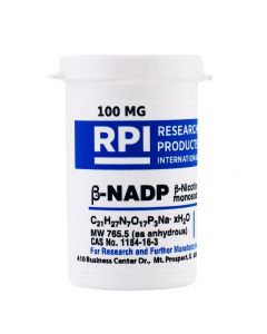 RPI Nadp [Β-Nicotinamide Adenine Dinucleotide Phosphate, Oxidized Form, Monosodium Salt Trihydrate], 100 Milligrams