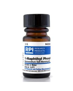 RPI 1-Naphthyl Phosphate Monosodium Salt Monohydrate, 1 Gram