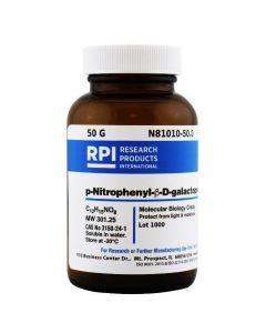 RPI P-Nitrophenyl-Β-D-Galactopyranoside, 50 Grams