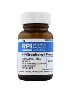RPI 4-Nitrophenyl Phosphate Disodium Salt Hexahydrate, 5 Grams