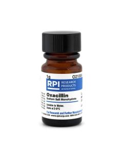 RPI Oxacillin Sodium Salt Monohydrate, 1 Gram