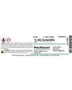 AG Scientific Paclitaxel, 25 MG