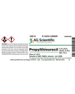 AG Scientific Propylthiouracil, 100 G