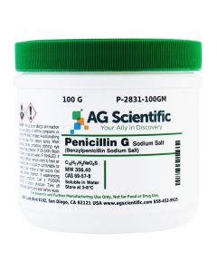 AG Scientific Penicillin G Sodium Salt, 100 G