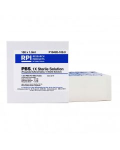 RPI Pbs [Phosphate Buffered Saline], 1x Solution, 1.0ml Pre-Filled Tubes, Sterile, 100 Tubes Per Case, 2.0ml Tube Size