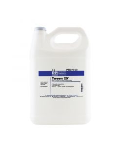 RPI Tween 20 [Polyoxyethylenesorbitan Monolaurate], 4 Liters