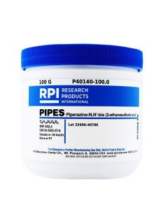 RPI Pipes [Piperazine-N-N-Bis(2-EthanesuLfonic Acid)], 100 Grams