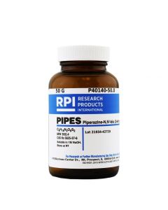 RPI Pipes [Piperazine-N-N-Bis(2-EthanesuLfonic Acid)], 50 Grams