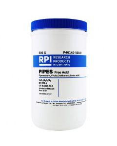 RPI Pipes [Piperazine-N-N-Bis(2-EthanesuLfonic Acid)], 500 Grams