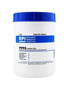 RPI Pipes Sodium Salt [Piperazine-N,N-Bis(2-EthanesuLfonic Acid) Sodium Salt], 1 Kilogram
