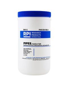 RPI Pipes Sodium Salt [Piperazine-N,N-Bis(2-EthanesuLfonic Acid) Sodium Salt], 500 Grams