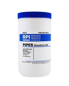 RPI Pipes Disodium Salt [Piperazine-N,N-Bis(2-EthanesuLfonic Acid)Disodium Salt], 500 Grams