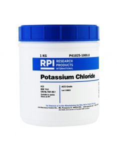 RPI Potassium Chloride, Acs Grade, 1