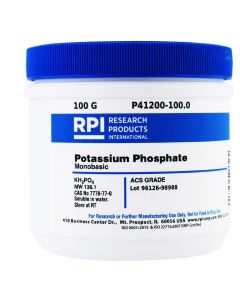 RPI Potassium Phosphate, Monobasic, Acs Grade, 100 Grams
