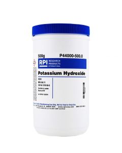 RPI Potassium Hydroxide, 500 Grams