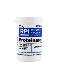 RPI Proteinase K, 50 Milligrams
