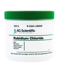 AG Scientific Rubidium Chloride, 100 G