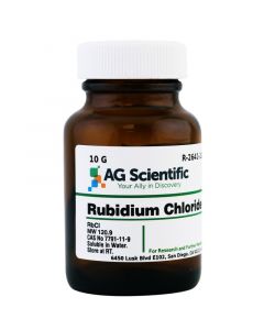 AG Scientific Rubidium Chloride, 10 G