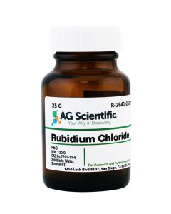 AG Scientific Rubidium Chloride, 25 G