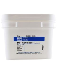 RPI D-(+)-Raffinose Pentahydrate, 5 Kilograms