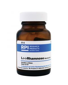 RPI L-(+)-Rhamnose, Monohydrate, 25 Grams