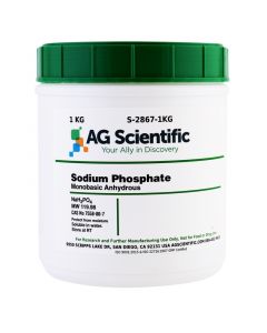 AG Scientific Sodium Phosphate, Monobasic, Anhydrous, 1 KG