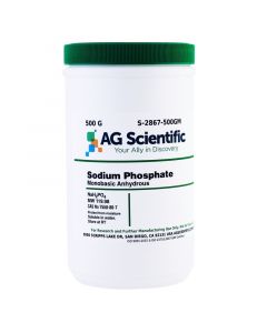 AG Scientific Sodium Phosphate, Monobasic, Anhydrous, 500GM