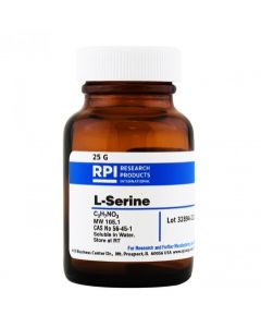 RPI L-Serine, 25 Grams