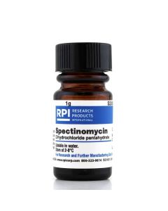 RPI Spectinomycin Dihydrochloride Pentahydrate, 1 Gram