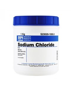 RPI Sodium Chloride, 1 Kilogram