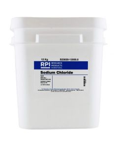 RPI Sodium Chloride, 12 Kilograms