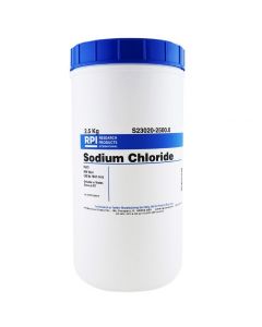 RPI Sodium Chloride, 2.5 Kilograms