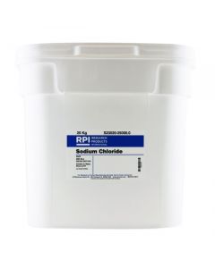 RPI Sodium Chloride, 25 Kilograms