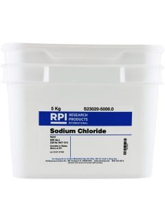 RPI Sodium Chloride, 5 Kilograms
