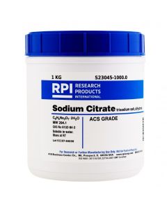 RPI Sodium Citrate, Trisodium Salt, D