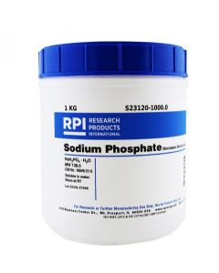 RPI Sodium Phosphate Monobasic Monohydrate [Sodium Dihydrogen Phosphate Monohydrate], 1 Kilogram