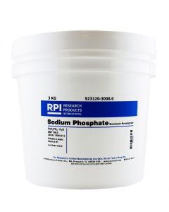 RPI Sodium Phosphate Monobasic Monohydrate [Sodium Dihydrogen Phosphate Monohydrate], 3 Kilograms
