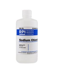 RPI Sodium Chloride 5m Solution, 500 Milliliters